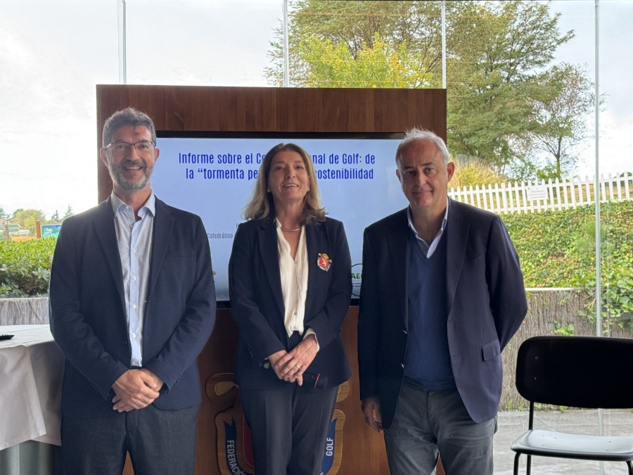 El Centro Nacional de Golf presenta un modelo de excelencia y sostenibilidad en la gestión del agua impulsado por la RFEG y la AECG'